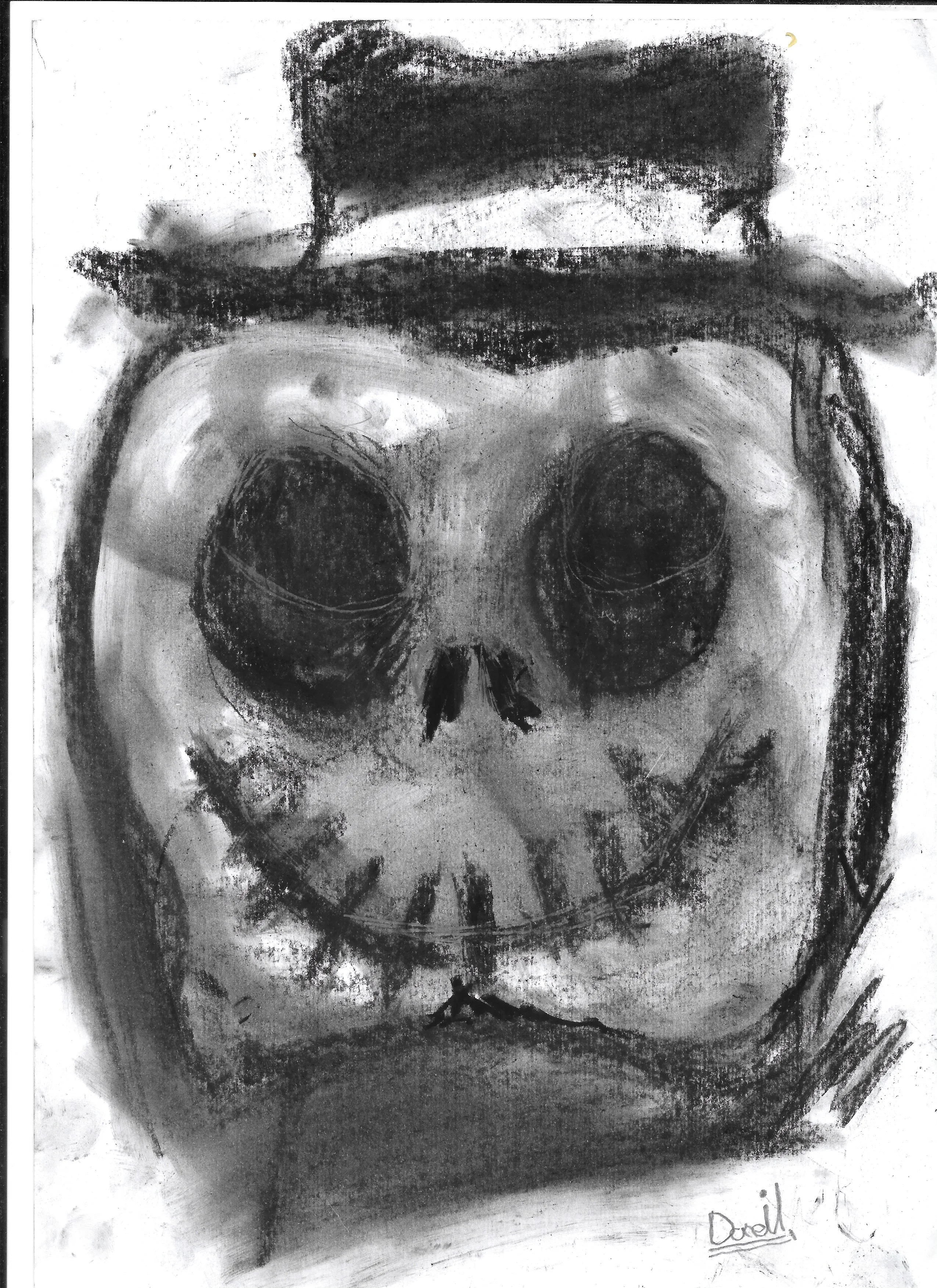Top hat skull